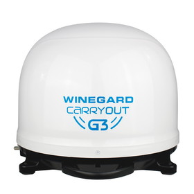 Winegard GM-9000 Carryout G3 Wht Port Auto Satellite