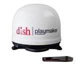 Winegard PL7000R Dish Playmaker Auto Sat Wht Bundle