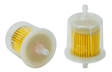 Wix Filters 33001 Fuel Filter; Oe Replacement; In-Line; Gasoline; 1.826 Inch Diameter X 3.48 Inch Length; 12 Micron Element; Yellow; Plastic