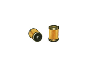 Wix Filters 33051 Fuel Filter; Cartridge Style; 0.7 Inch Top/ 0.3205 Inch Bottom Diameter X 1.03 Inch Length; 26 Micron Paper Element; Yellow