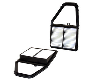 Wix Filters 42564 Air Filter; Oem Replacement; White; Fiber; Unique; 12.283 Inch Length X 7.637 Inch Width X 1.712 Inch Height