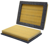 Wix Filters 46804 Air Filter; Oem Replacement; Yellow; Paper; Panel; 11.3 Inch Length X 8-1/2 Inch Width X 1.413 Inch Height