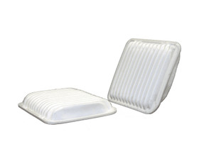 Wix Filters 46873 Air Filter; Oem Replacement; White; Fiber; Panel; 9-1/8 Inch Length X 8-1/2 Inch Width X 2.03 Inch Height