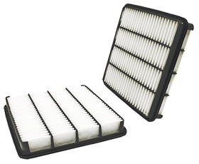 Wix Filters 49010 Air Filter; Oem Replacement; White; Fiber; Panel; 12.36 Inch Length X 11.65 Inch Width X 2.007 Inch Height