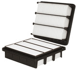 Wix Filters 49052 Air Filter; Oem Replacement; White; Fiber; Panel; 9.33 Inch Length X 8.88 Inch Width X 2.3 Inch Height