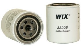 Wix Filters 33225 Fuel Filter; Spin-On Fuel/ Water Separator Filter; 4.359 Inch Height X 3.694 Inch Outer Diameter Top; 270 Psi Burst Pressure; 14 Micron Element;