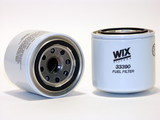 Wix Filters 33390 Fuel Filter; Spin-On Style; 3.194 Inch Height X 3.234 Inch Outside Diameter Top; 370 Psi Burst Pressure; 10 Micron Element;