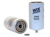 Wix Filters 33405 Fuel Filter; Spin-On Fuel/ Water Separator Filter; 7.219 Inch Height X 3.698 Inch Outer Diameter Top; 320 Psi Burst Pressure; 14 Micron Element;