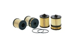 Wix Filters 33963 Fuel Filter; Cartridge Style; 1.58 Inch Diameter X 4.76 Inch Length; 4 Micron Element; White/ Yellow; With Gasket