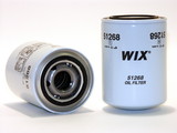 Wix Filters 51268 Oil Filter; Spin-On; 5.218 Inch Height X 3.691 Inch Outer Diameter Top; 25 Micron Element; 560 Psi Burst Pressure;