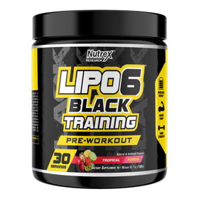 Nutrex Research Lipo&#8209;6 Black Training Tropical Punch