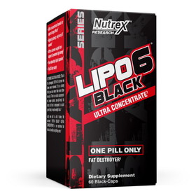 Nutrex Research Lipo&#8209;6 Black Ultra Concentrate