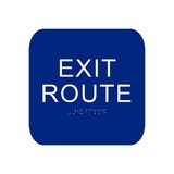 Cal-Royal CAEXRT4534-BL Exit Sign, 4