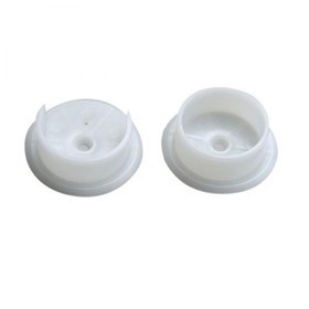 Nuk3y DD06-40WCX10 White Plastic Pole Socket Set 1-3/8" (10 Pack), White