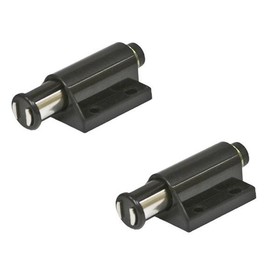 Nuk3y MC-012 Magnetic Touch Latch (2 pack), Black