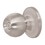 Cal-Royal REN-40 US32D Chelsie Ren Knobset, Satin Stainless Steel Half Dummy