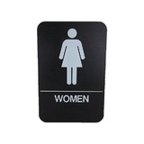 Cal-Royal W68-BL Women Restroom Sign, 6