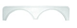 Icon 00416 Tandem Axle Fender Skirt FS668 - Polar White