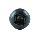 AP Products 012-PTK500BL 8X1 Pan Head Square Recess Screw - Black, Pack of 500