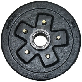 AP Products 014-126003 Brake Drum/Hub 5 on 4.5", 0.5" Studs - 3,500 lbs., 10" Brake