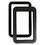 AP Products 015-2014782 Thin Shade Window Frame Only - Black