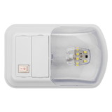 AP Products 016-BL3002 Interior Single Dome Light with LED Bulb