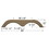Icon 01638 Tandem Axle Fender Skirt FS775 for R-Vision 5th Wheel Travel Trailer - Taupe