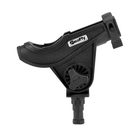 Scotty 280-BK Baitcaster/Spinning Rod Holder with Combination Side/Deck Mount