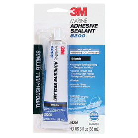 3M 05205 Marine Adhesive Sealant - 3 oz., Black