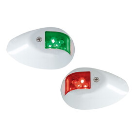 Perko 0602DP1WHT LED Side Lights with White Polymer Base