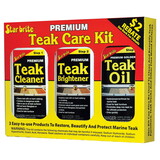Star brite 081216 Premium Teak Care Kit - 16 oz