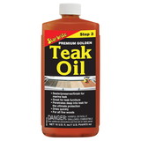 Star brite 085116PW Premium Golden Teak Oil Step 3 - 16 oz