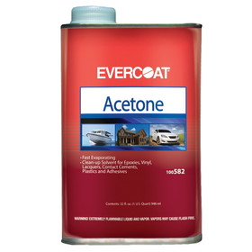 Evercoat 100582 Acetone - Quart