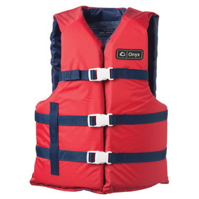 Onyx 103000-100-005-12 General Purpose Vests - Adult 2XL/4XL, Red/Black