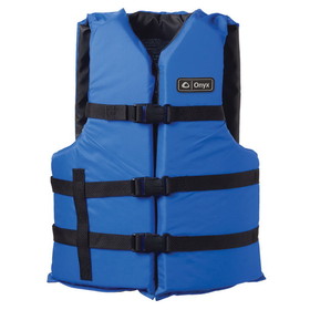 Onyx 103000-500-004-12 General Purpose Vests - Adult, Blue/Black