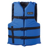 Onyx 103000-500-005-12 General Purpose Vests - Adult 2XL/4XL, Blue/Black