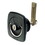 Perko 1081DP3BLK Flush-Mount Locking Latch for 3/8" to 7/8" Thick Smooth/Carpeted Surface, Fits 2-3/8" Hole - 1-1/16" to 2-9/16" Cam Bar, Black
