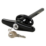 JR Products 10985 Locking T-Handle - Black