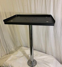 Fleming Sales 11818 Marine Pedestal with Table for Blackstone 17" Griddle