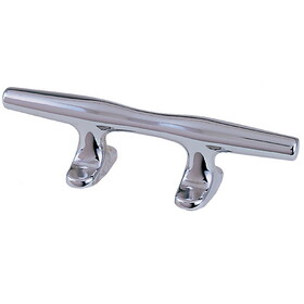 Perko 1188DP6CHR Chrome-Plated Open Base Cleat - 6" Length with 3" x 1-3/4" Base