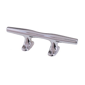 Perko 1188DP8CHR Chrome-Plated Open Base Cleat - 8" Length with 4" x 2-1/8" Base