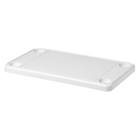 Detmar 12-1102-C Ivory Removable Marine/RV Table Top - Rectangular