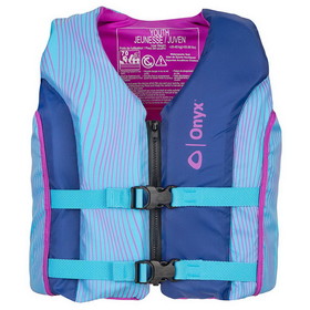 Onyx 121000-500-002-21 Youth Paddle Vest - Blue
