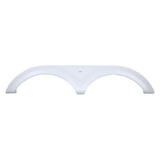 Icon 12209 Tandem Axle Fender Skirt FS2035 for Keystone - Polar White