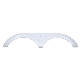 Icon 12209 Tandem Axle Fender Skirt FS2035 for Keystone - Polar White