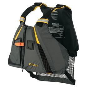 Onyx 122200-300-020-18 MoveVent Dynamic Vest - X-Small/Small (28"-36" Chest), Yellow/Gray