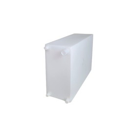 Icon 12730 Fresh Water Tank with 1/2" FTP and 1-1/4" Filler WT2466 - 24" x 16" x 8", 12 Gallon