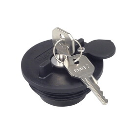Perko 1324DP1BLK Fuel System Locking Gas Cap and O-Ring for 1.5" Non-Vented Fills