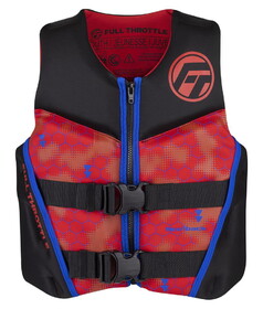 Full Throttle 142100-100-002-22 Youth Rapid-Dry Life Jacket - Red