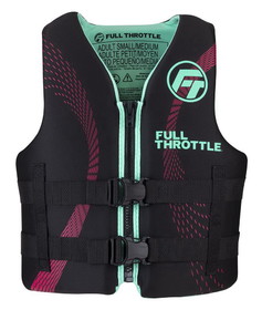 Full Throttle 142100-505-030-22 Adult Rapid-Dry Life Jacket - Small/Medium, Aqua